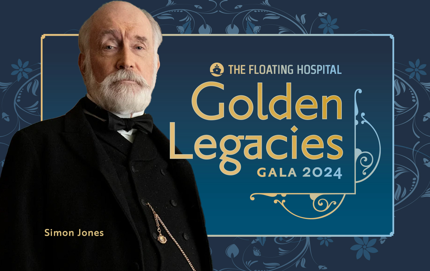 Simon Jones to be The Floating Hospital's Golden Legacies Gala 2024 MC